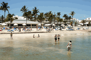 Enjoying The Waters At South Beach